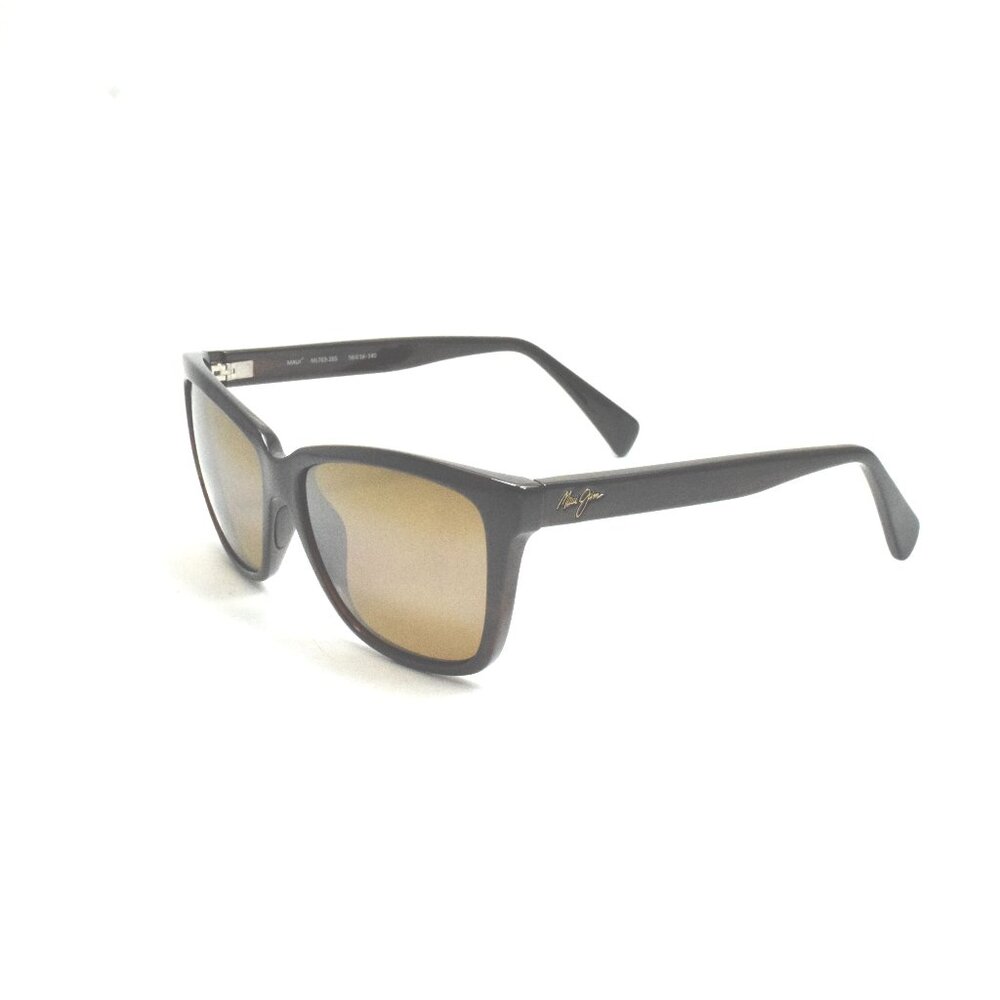 Maui Jim Jacaranda MJ 763-26S Dark Brown Stripe / HCL® Bronze Polarized